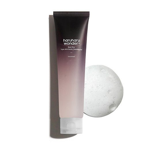 Black Rice Triple AHA Gentle Cleansing Gel – 100 ml - K - StyleCleansing GelHARUHARU WONDERK - Style