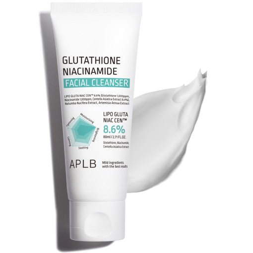Glutathione Niacinamide Facial Cleanser – 80ml - K - StyleCleansersAPLBK - Style
