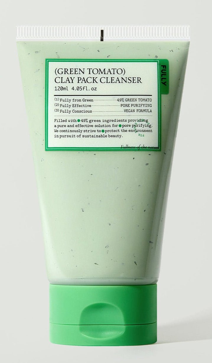 Green Tomato Clay Pack Cleanser – 120 ml - K - StyleCleanserFULLYK - Style