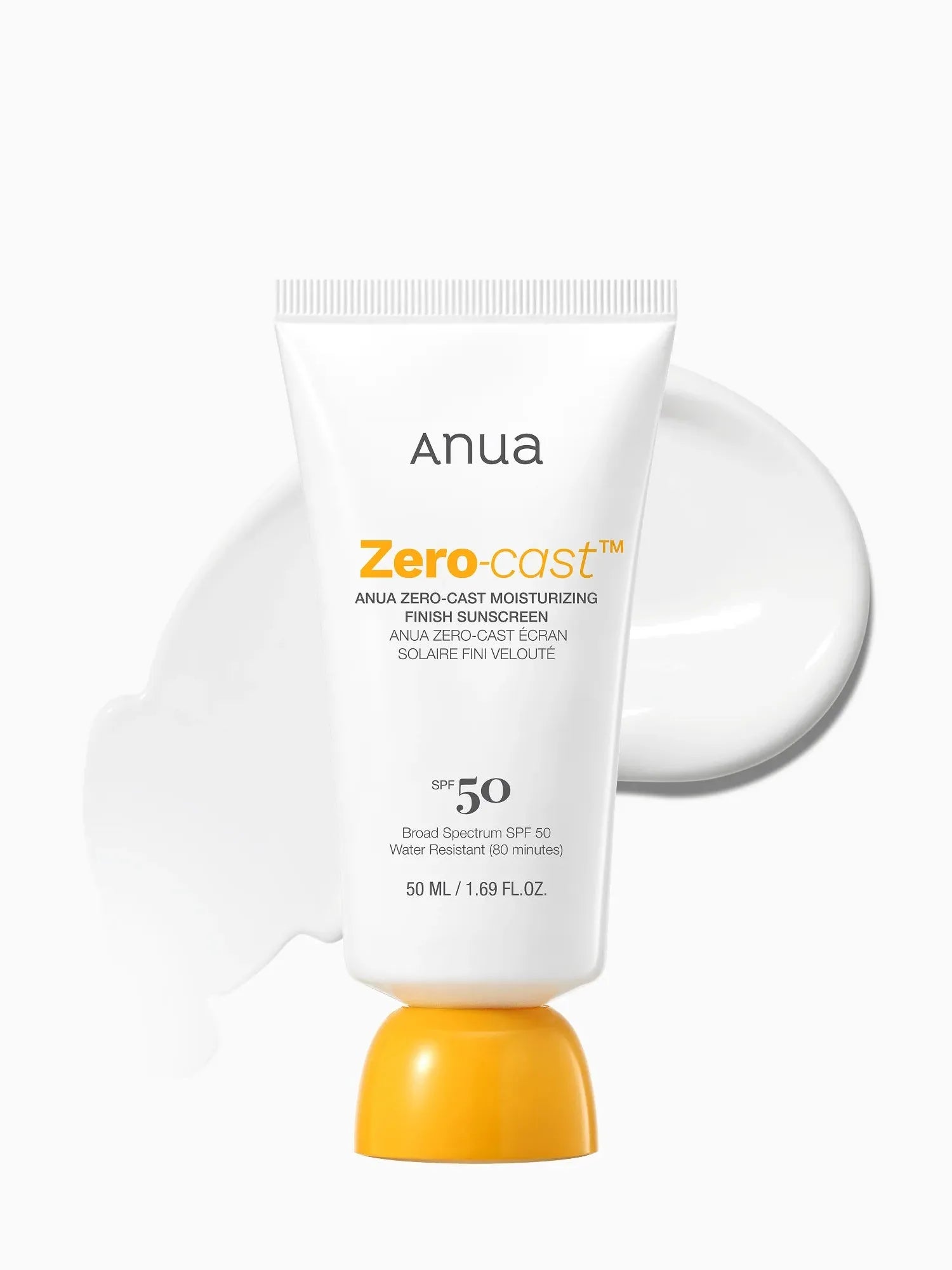 Zero - Cast Moisturizing Finish Sunscreen – 50ml - K - StyleSunscreenANUAK - Style
