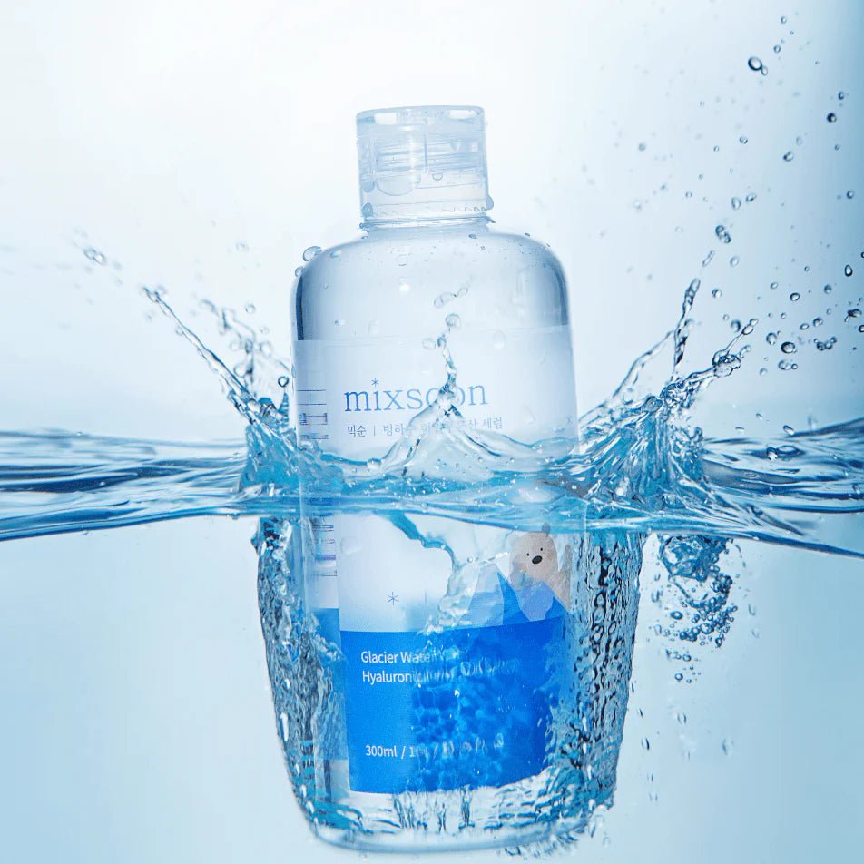 Glacier Water Hyaluronic Acid Serum – Hydrating Facial Moisture Booster (30 ml / 100 ml) - K - StyleserumMIXSOONK - Style