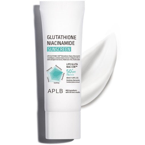 Glutathione Niacinamide Sunscreen – 40ml - K - StyleSunscreenAPLBK - Style
