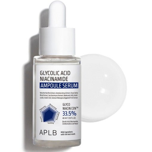 Glycolic Acid Niacinamide Ampoule Serum – 40ml - K - StyleserumAPLBK - Style