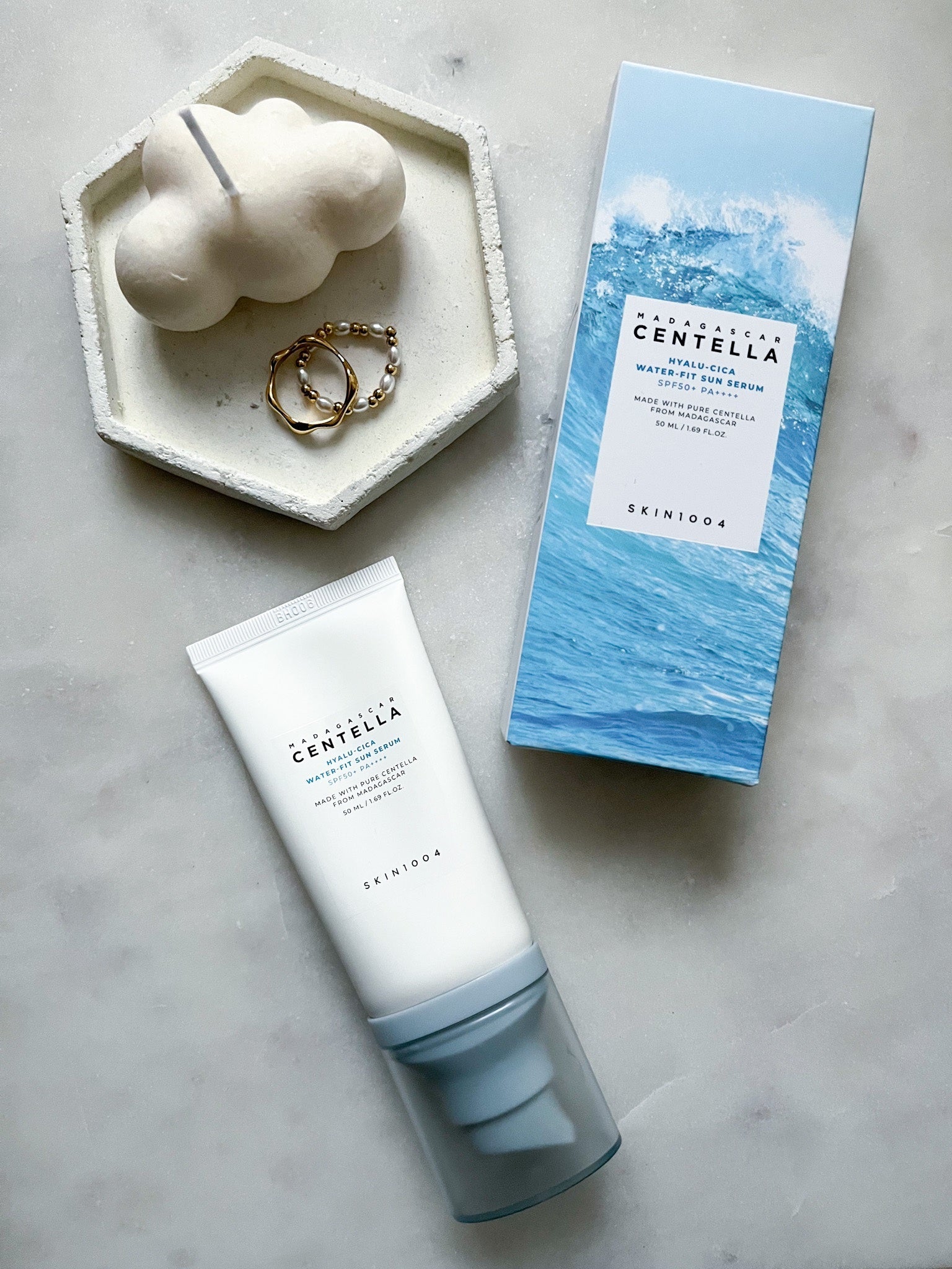 Hyalu - Cica Water - Fit Sun Serum SPF50+ PA++++ – 50 ml - K - StyleSunscreenSKIN1004K - Style