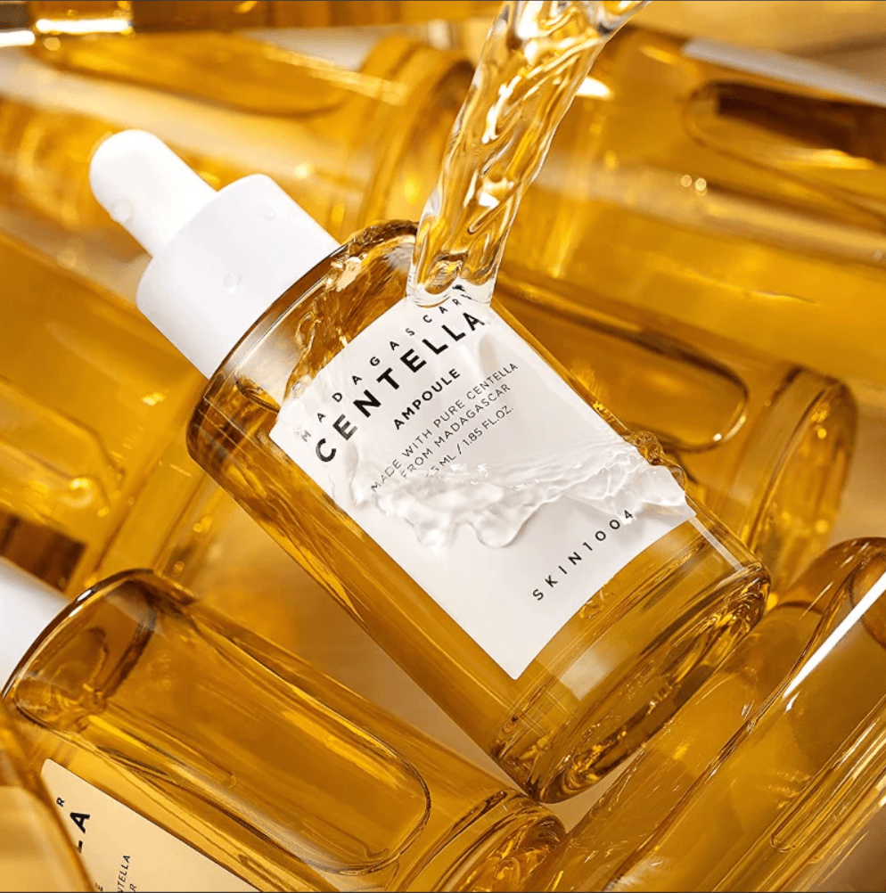 Madagascar Centella Ampoule – Hydrating & Soothing Serum for Sensitive Skin (55 ml / 100 ml) - K - StyleAmpouleSKIN1004K - Style