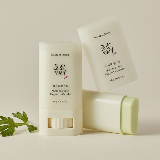 Matte Sun Stick : Mugwort + Camellia (SPF50+ PA++++) – 18 g × 2EA [Double Set] - K - StyleSun StickBEAUTY OF JOSEONK - Style