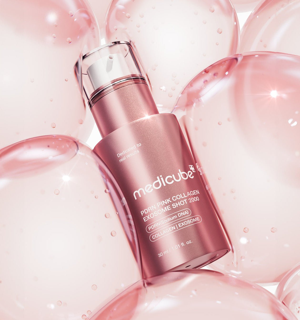 PDRN Pink Collagen Exosome Shot 2000 – 30 ml - K - StyleAmpouleMEDICUBEK - Style