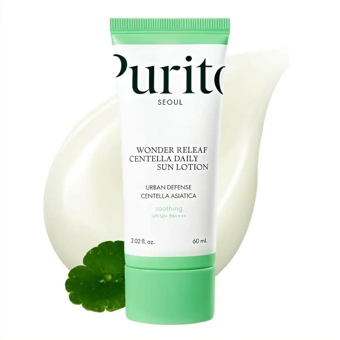 Wonder Releaf Centella Daily Sun Lotion SPF 50+ PA++++ – 60 ml - K - StyleSun CreamPURITO SEOULK - Style